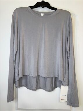 M19 NWT Lululemon Modal Relaxed-Fit Lounge Long Sleeve